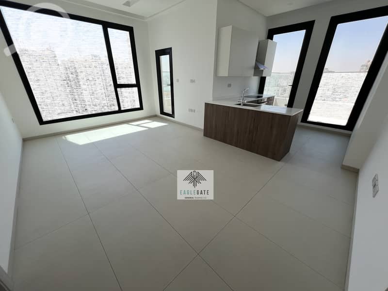 Sabah Al Salem, modern 2 bedroom apartment with balcony