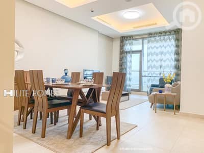 فلیٹ 2 غرفة نوم للايجار في السالمية، مدينة الكويت - Two bedroom apartment for rent in Salmiya