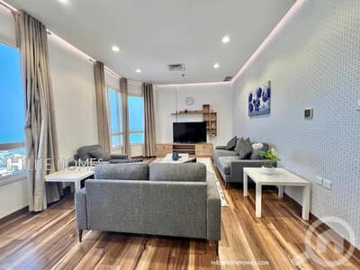 1 Bedroom Apartment for Rent in Al Fintas, Kuwait City - One Bedroom Fully Furnished Sea View Apartment for rent in Fintas