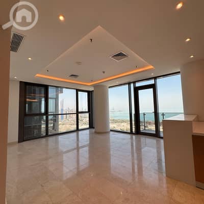 2 Bedroom Flat for Rent in Al Daiya, Kuwait City - Semi-furnished sea view Flat and balcony for rent in Hessa Al Mubarak