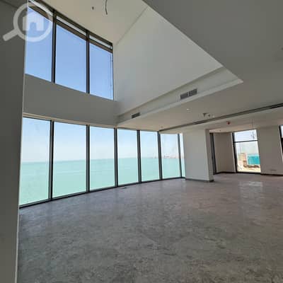 شقة 3 غرف نوم للايجار في الشعب البحري، مدينة الكويت - Penthouse villa with a direct sea view for rent in Al Shaab Al Bahri