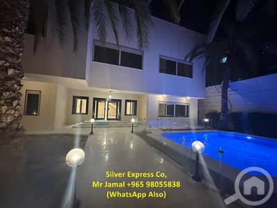 فیلا 5 غرف نوم للايجار في سلوى، مدينة الكويت - 2 ½ Floor Private Villa with Swimming Pool for Rent in Salwa.