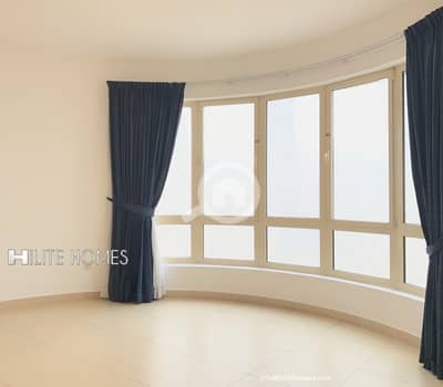 فلیٹ 3 غرف نوم للايجار في بنيد القار، مدينة الكويت - Three bedroom semi furnished apartment for rent, Bneid al qar