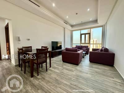 فلیٹ 2 غرفة نوم للايجار في السالمية، مدينة الكويت - Two bedroom apartment for rent Salmiya