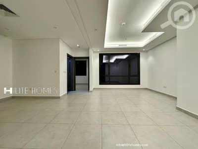 شقة 2 غرفة نوم للايجار في السالمية، مدينة الكويت - Two bedroom Sea view and city view apartment for rent in Salmiya