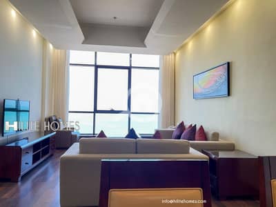 فلیٹ 2 غرفة نوم للايجار في بنيد القار، مدينة الكويت - Furnished apartment 2 bedroom for rent Bneid al qar