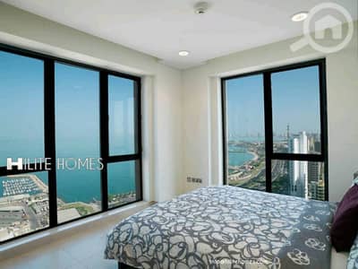 شقة 2 غرفة نوم للايجار في بنيد القار، مدينة الكويت - 2 bedroom apartment, with or without sea view in Bneid Al Qar