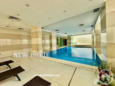 فلیٹ 1 غرفة نوم للايجار في مهبولة، مدينة الكويت - Fully Furnished 1-Bedroom Apartment for Rent in Salmiya