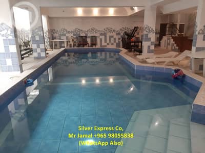 شقة 2 غرفة نوم للايجار في العقيلة، مدينة الكويت - Beautiful 2 Bedroom Apartment with Swimming Pool in Egaila.