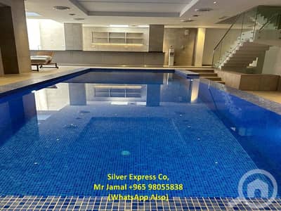 فیلا 3 غرف نوم للايجار في فنيطيس، مدينة الكويت - 400 Meter Duplex with Garden & Swimming Pool in Finatees.