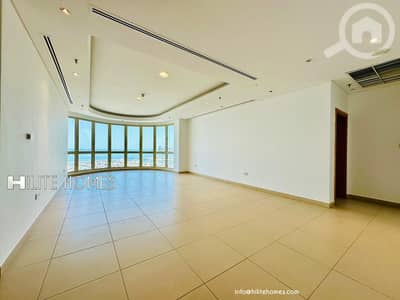 فلیٹ 3 غرف نوم للايجار في الشعب، مدينة الكويت - THREE BEDROOM APARTMENT FOR RENT IN SHAAB WITH SEA VIEW