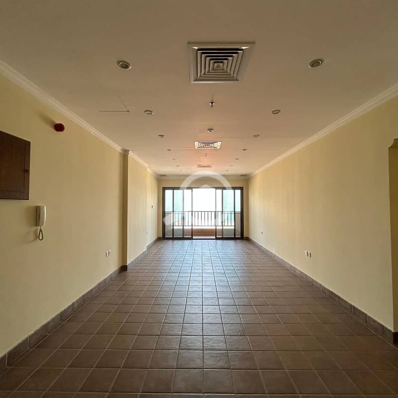 Apartment with direct sea view for rent in Salmiya