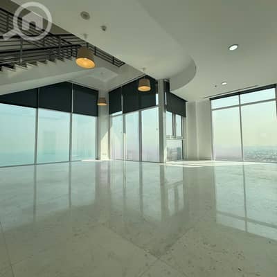 فلیٹ 4 غرف نوم للايجار في بنيد القار، مدينة الكويت - Penthouse with direct sea view for rent in Bneid Al-Qar