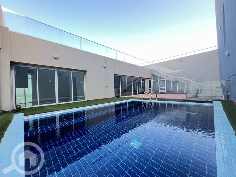 Bneid Al Gar – 4 bedroom penthouse apartment w/private pool