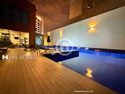 2 Bedroom Apartment for Rent in Al Salmiya, Kuwait City - Beautiful two bedroom Apartment in Salmiya