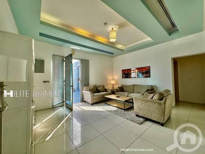 2 Bedroom Apartment for Rent in Salwa, Kuwait City - Rooftop 2-bedroom furnished apartment with Terrace for rent in salwa