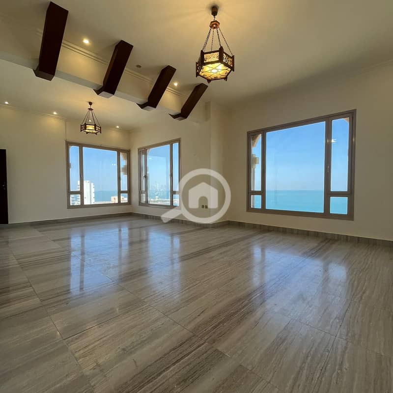 Full floor with sea view for rent in Al Shaab Al Bahri, Block 8. Full floor with sea view for rent in Al Shaab Al Bahri, Block 8.