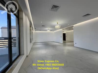 فلیٹ 4 غرف نوم للايجار في ابو فطيرة، مدينة الكويت - 500 mtr 4 Bedroom Floor with Balcony for Rent in Abu Fatira.