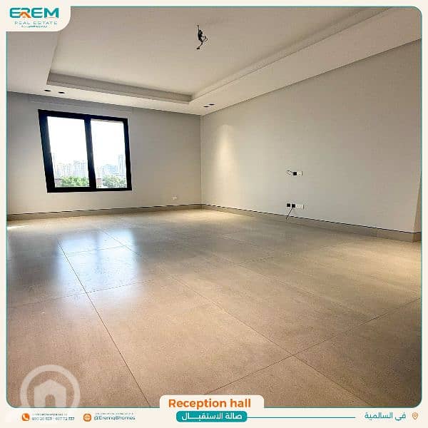 للإيجار في " السالميه " شقق - اول ساكن تشطيب راقي-بقطعة وموقع مميز جدا