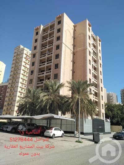 شقة 1 غرفة نوم للايجار في السالمية، مدينة الكويت - السالمية ق٦