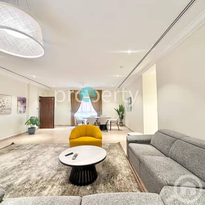 فلیٹ 4 غرف نوم للايجار في السرة، مدينة الكويت - Fully Furnished 4 -Bedroom apartment for rent in Surra,Kuwait