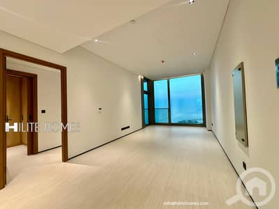 فلیٹ 3 غرف نوم للايجار في الدعية، مدينة الكويت - Stunning Three-Bedroom Sea View Apartment for Rent in Daiya