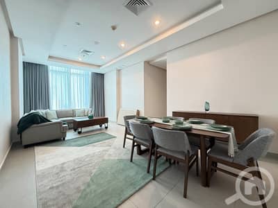 2 Bedroom Apartment for Rent in Al Salmiya, Kuwait City - Salmiya - sea view 2 bedrooms furnished apartment