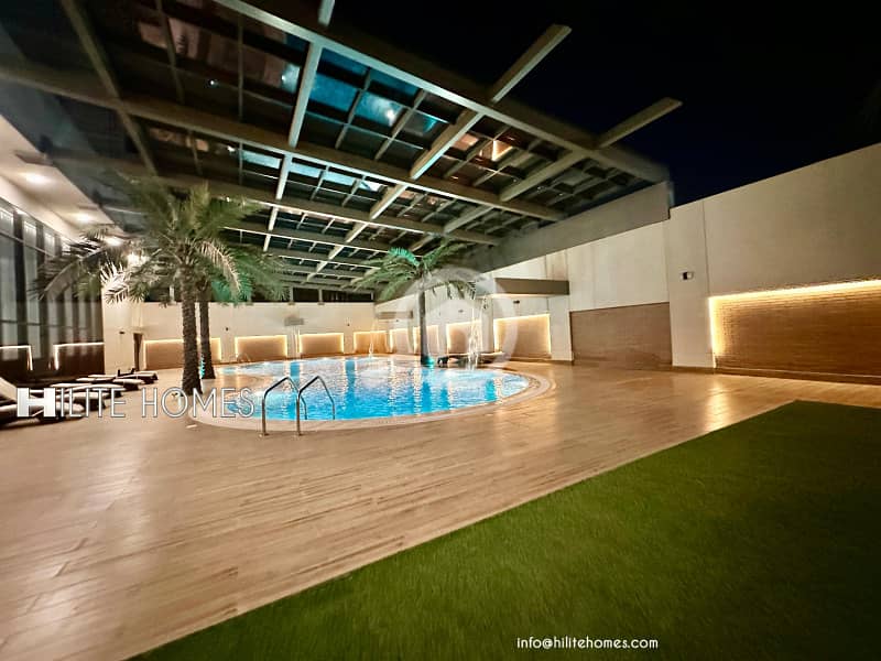 Two bedrooms semi furnished apartment with Terrace in Sabha Al Salem Two bedrooms semi furnished apartment with Terrace in Sabha Al Salem