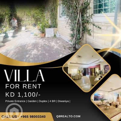 4 Bedroom Villa for Rent in Al Manqaf, Kuwait City - VILLA FOR RENT IN MANGAF
