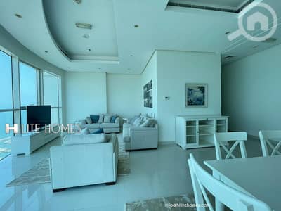 3 Bedroom Flat for Rent in Sha'ab, Kuwait City - Three bedroom semi furnished apartment for rent in shaab