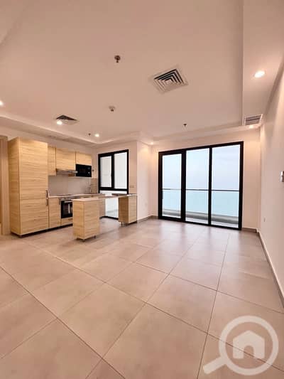 1 Bedroom Apartment for Rent in Al Shaab sea, Kuwait City - Shaab - Sea View Deluxe Semi Furnished 1 BR with Balcony