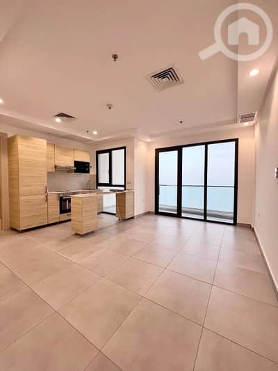 1 Bedroom Flat for Rent in Al Shaab sea, Kuwait City - Shaab - Sea View Deluxe Semi Furnished 1 BR with Balcony