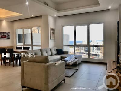 1 Bedroom Flat for Rent in Al Fintas, Kuwait City - One bedroom Fully furnished apartment for rent in Al-Fintas