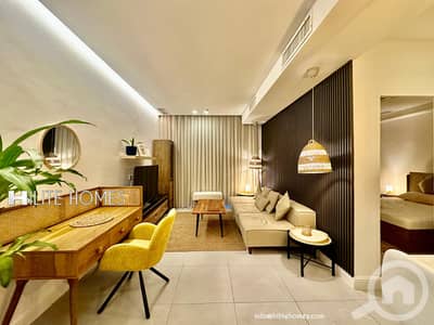 1 Bedroom Apartment for Rent in Al Salmiya, Kuwait City - Furnished apartment for rent in Salmiya