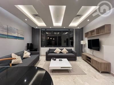 1 Bedroom Apartment for Rent in Al Salmiya, Kuwait City - Salmiya - Sea View Fully Furnished 1 BR Apartment