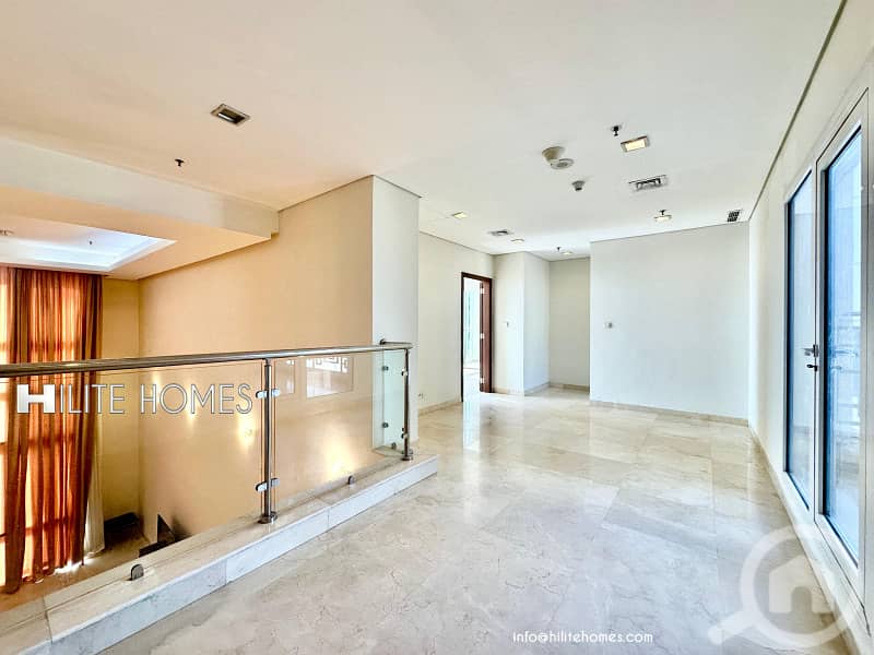 Modern 3 bedroom Duplex Seaview apartment for rent in Salmiya Modern 3 bedroom Duplex Seaview apartment for rent in Salmiya