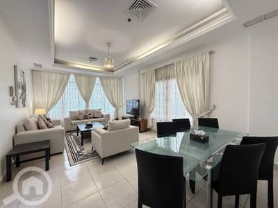 شقة 3 غرف نوم للايجار في المنقف، مدينة الكويت - Mangaf – furnished three bedroom apartments w/pool