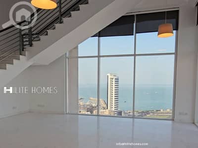 4 Bedroom Flat for Rent in Bnied Al Qar, Kuwait City - Penthouse apartment with private pool & terrace in Bneid alqar