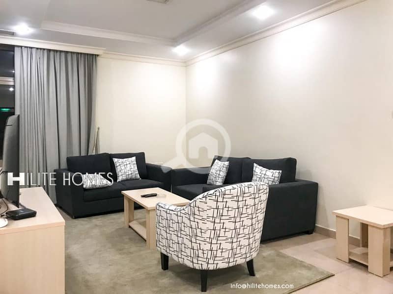 Two bedrooms fully furnished sea view apartment in Salmiya Two bedrooms fully furnished sea view apartment in Salmiya