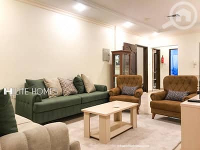 3 Bedroom Flat for Rent in Al Salmiya, Kuwait City - Fully furnished three bedrooms sea view apartment in Salmiya