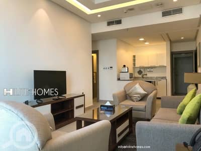 1 Bedroom Apartment for Rent in Sha'ab, Kuwait City - Spacious and fully furnished one bedroom Apartment for rent in Shaab