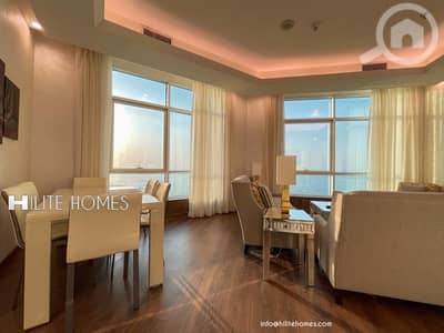 2 Bedroom Flat for Rent in Sharq, Kuwait City - Luxury two bedroom apartment for rent in Sharq