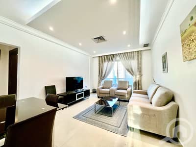 2 Bedroom Flat for Rent in Mahboula, Kuwait City - Mahboula - Elegant Furnished 1 and 2 BR with Balcony