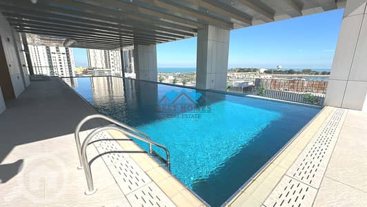 3 Bedroom Flat for Rent in Al Daiya, Kuwait City - Full Sea View 3 Bedrooms Apartment in Hessah Al Mubarak