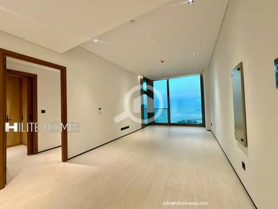 فلیٹ 3 غرف نوم للايجار في الدعية، مدينة الكويت - Stunning Three-Bedroom Sea View Apartment for Rent in Daiya