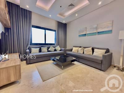 فلیٹ 1 غرفة نوم للايجار في السالمية، مدينة الكويت - FULLY FURNISHED ONE BEDROOM APARTMENT FOR RENT IN SALMIYA