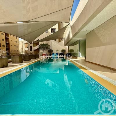 فلیٹ 3 غرف نوم للايجار في الشعب البحري، مدينة الكويت - Sea View Semi-Furnished 3 Master Bedroom Apartment for Rent in Shaab,