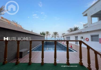 3 Bedroom Apartment for Rent in Abu Al Hasaniya, Kuwait City - Beach front 3 bedroom floor for rent with balcony, Hilitehomes