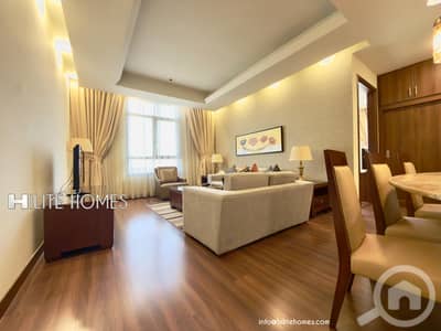 شقة 2 غرفة نوم للايجار في الشرق، مدينة الكويت - Furnished Apartment for Rent in Sharq