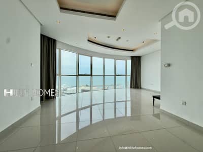 شقة 3 غرف نوم للايجار في الشعب، مدينة الكويت - Elegant Three Bedroom Sea View Residence in Shaab